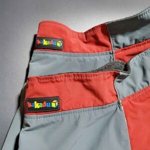 Kakadu Dog Two-Tone Jacket - Red and Gray